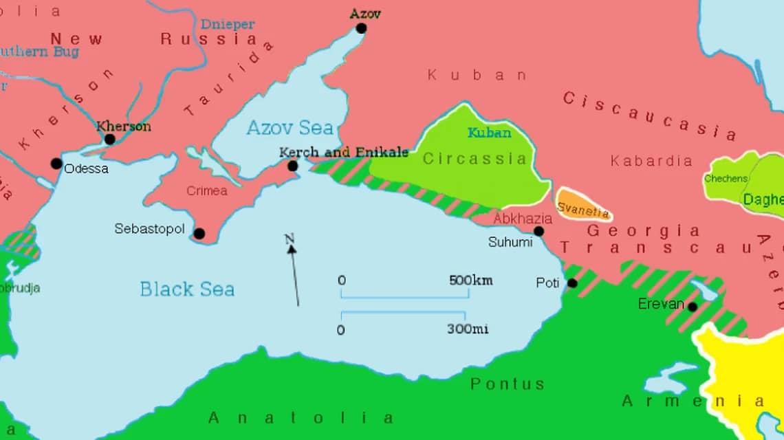 Schimbări teritoriale de la Tratatul de la Adrianopol/FOTO: Wikipedia