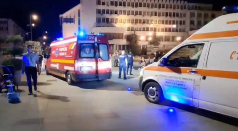 Tragedia a șocat până și autoritățile sosite la locul intervenției / Sursa foto: captură video