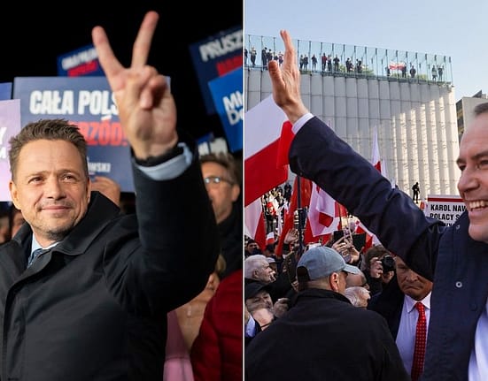 Alegeri pe muchie de cuțit la Varșovia. Cine câștigă prezidențialele din Polonia decide echilibrul în estul Europei