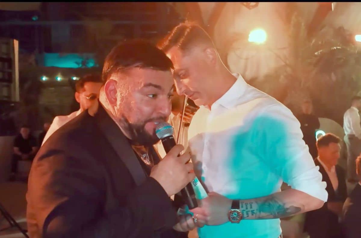Dezmăț total! Imagini tari nepublicate de la nunta lui Florinel Coman: „Trecem peste vânt și ploi / Unul e Mirel Rădoi!”