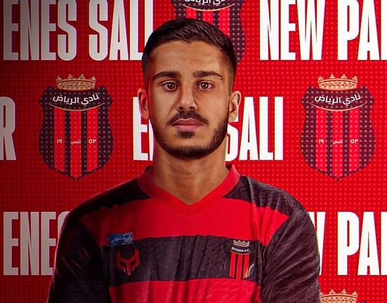 Enes Sali a marcat primul gol pentru Al Riyadh. Echipa sa a fost învinsă după un final dramatic de meci