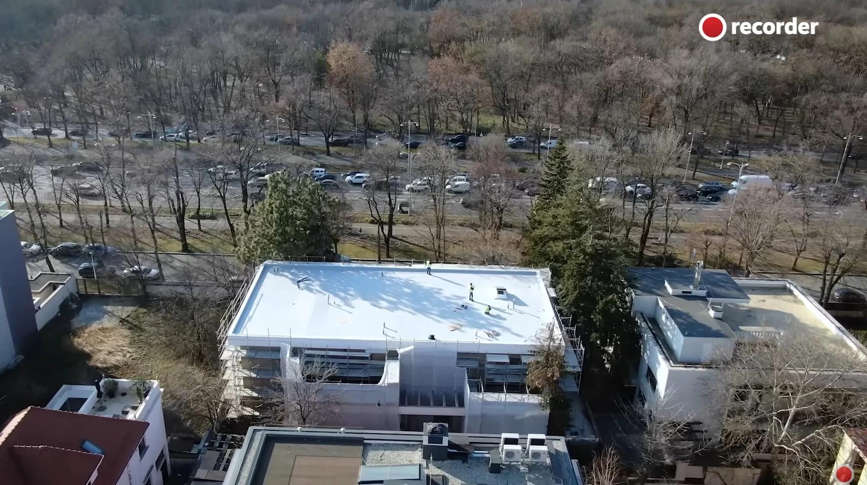 Vila de pe Bulevardul Aviatorilor/FOTO: Captură video Recorder