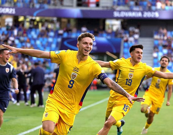 Nici n-au văzut-o! Louis Munteanu, gol DE VIS contra Spaniei la Euro U21!