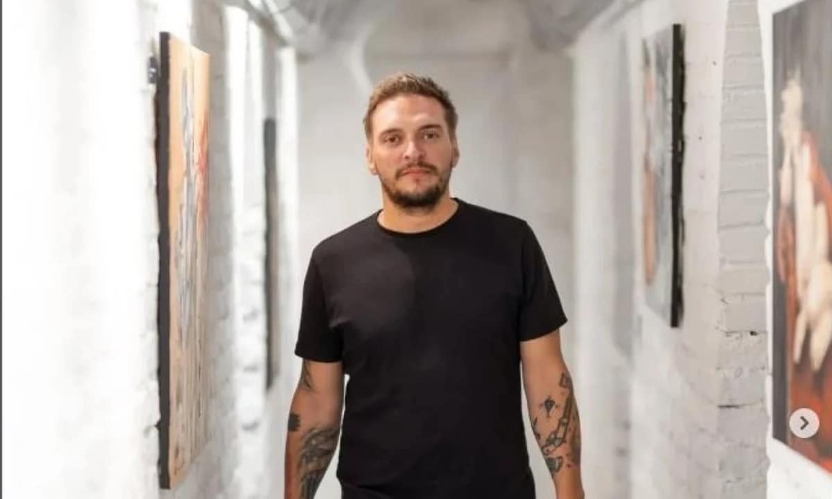 Pieer Bertig a ales Bucureştiul. FOTO: Instagram/Pieer Bertig