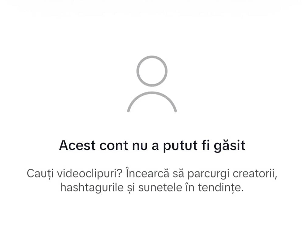Simion și-a închis contul de TikTok/FOTO: Captură foto Tiktok