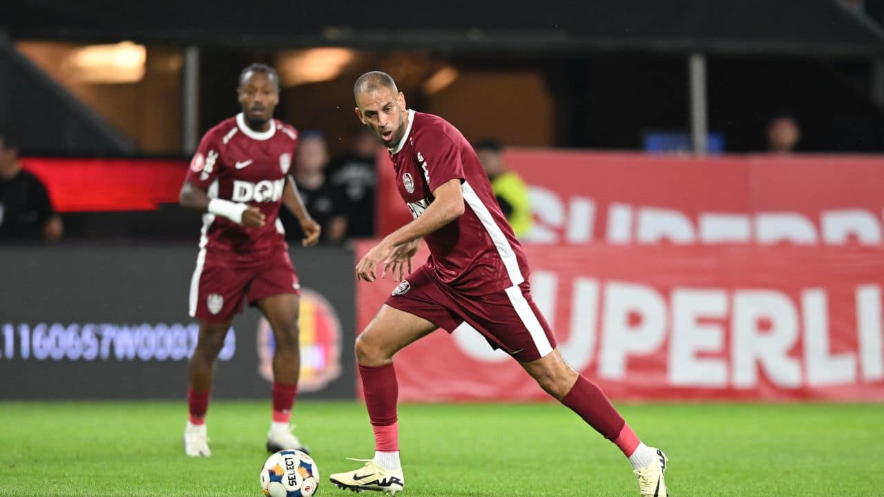Islam Slimani a marcat primul gol în Superliga și a tras concluzia despre campionatul României