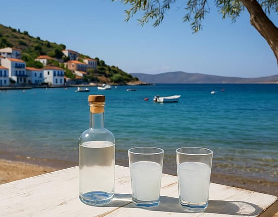 Ouzo: Licoarea mitică a Greciei. Tradiție, aromă și farmec mediteraneean într-un pahar