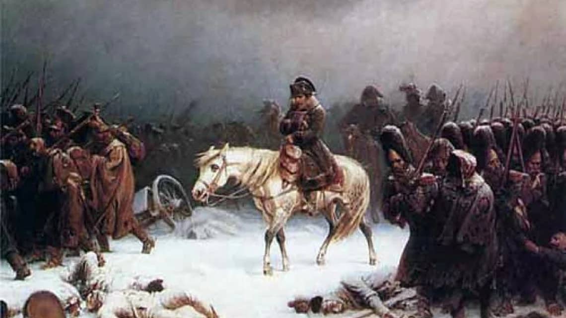 Napoleon în Rusia FOTO arhivă