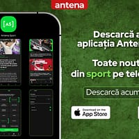 Antena lansează Antena Sport, aplicația care aduce mai aproape cele mai importante evenimente şi ştiri din domeniu