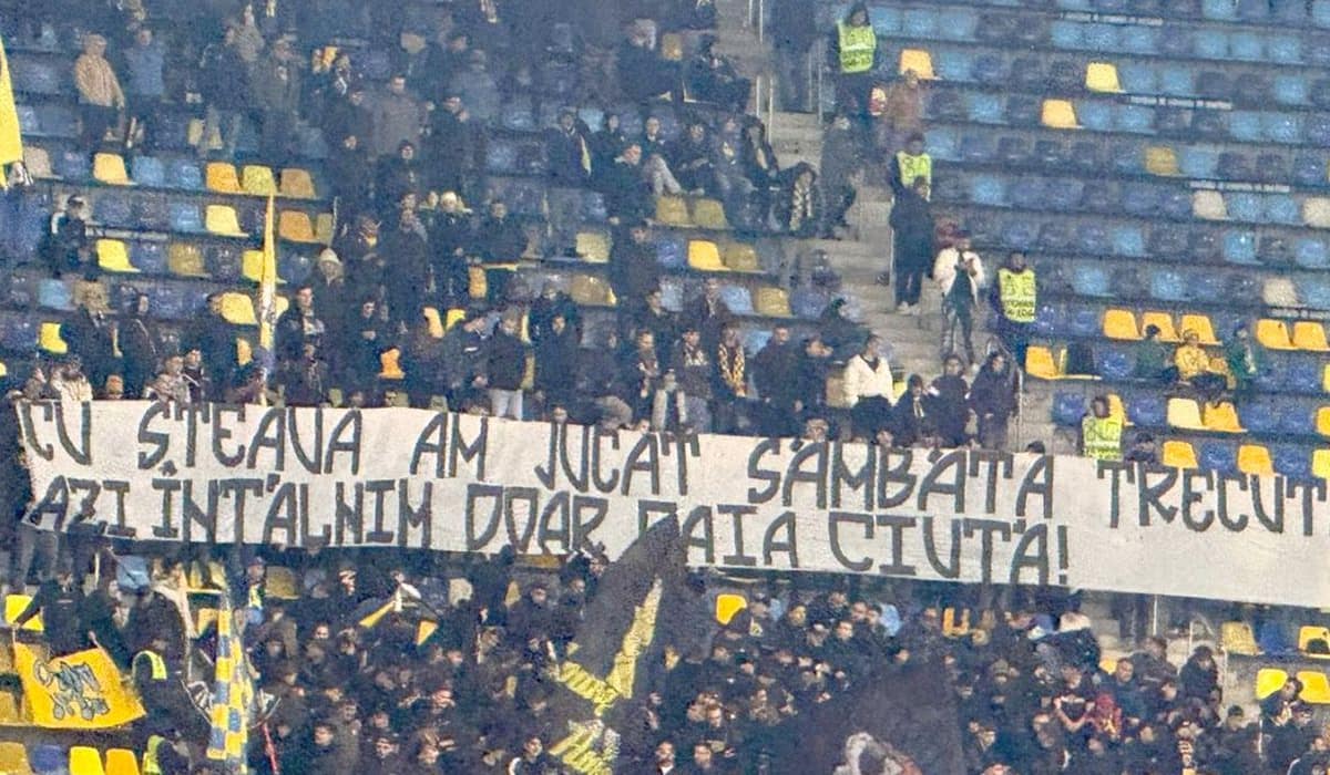 „Azi întâlnim doar oaia ciută!” » Bannerul provocator apărut pe Arena Națională, la FCSB