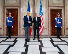 Cătălin Predoiu, întrevedere cu Michael Dickerson: „Consolidarea parteneriatului cu SUA în aceste sectoare, o prioritate strategică”