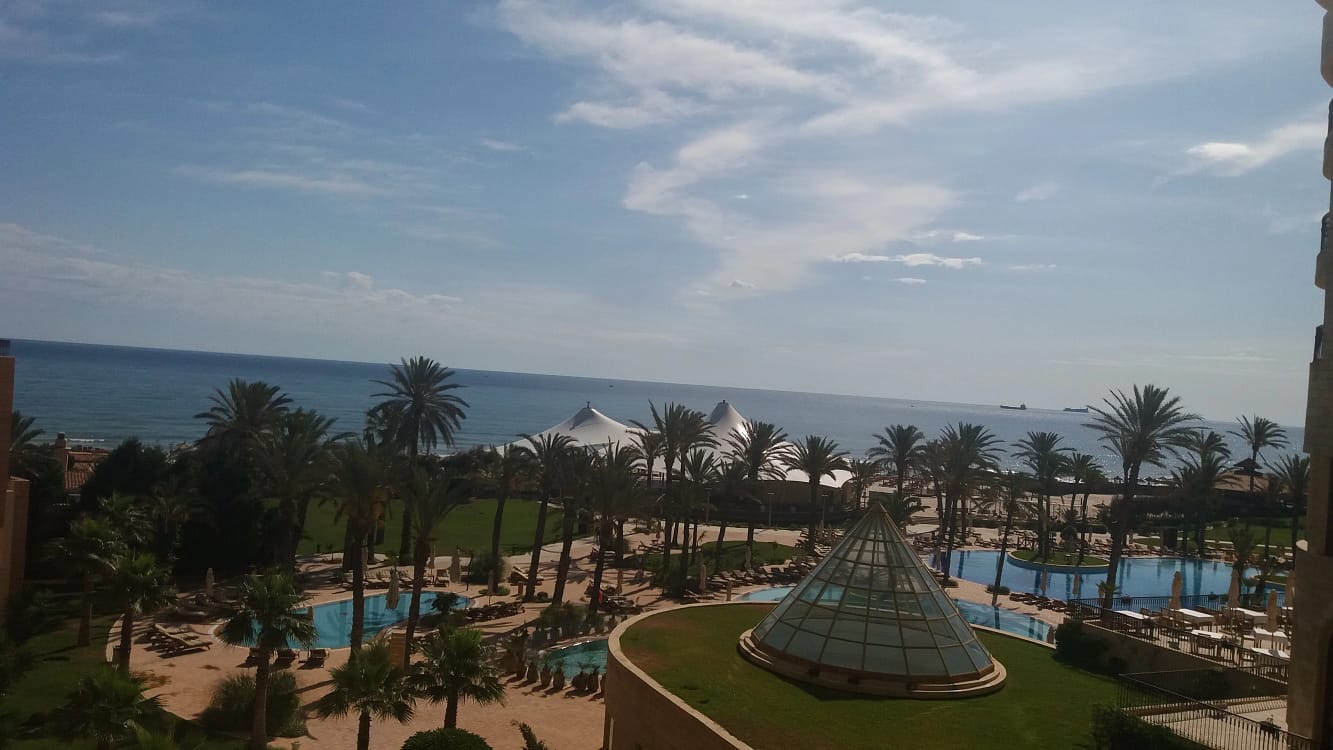 Priveliște dintr-un hotel din Sousse, Tunisia, asupra mării Foto Arhiva Adevărul