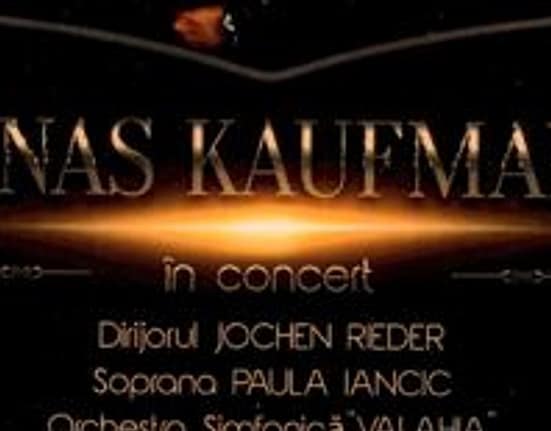 Concert Jonas Kaufmann – Paula Iancic la Sala Palatului