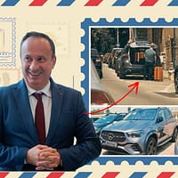 VIDEO Deputatul PSD Adrian Câciu pleacă în vacanță cu mașina de 100.000 de euro pe care n-o are în declarația de avere, la 5 zile după ce a spus că renunță la ea