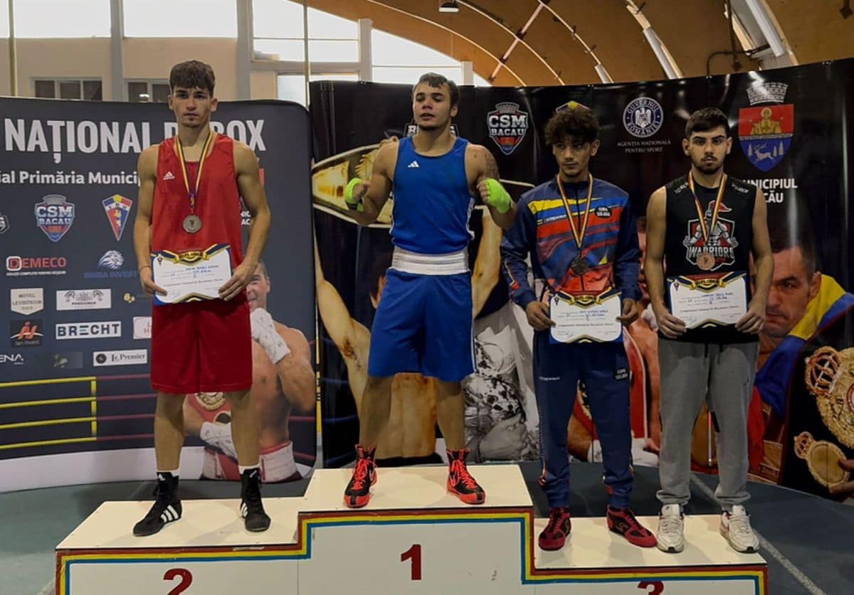 Antonio Dumitru a devenit campion național la box, apoi a schimbat sportul pentru două săptămâni! A câștigat imediat medalia de bronz