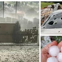 Grindina de mărimea mingii de ping-pong a făcut ravagii la Întorsura Buzăului: culturi distruse, locuințe și mașini avariate