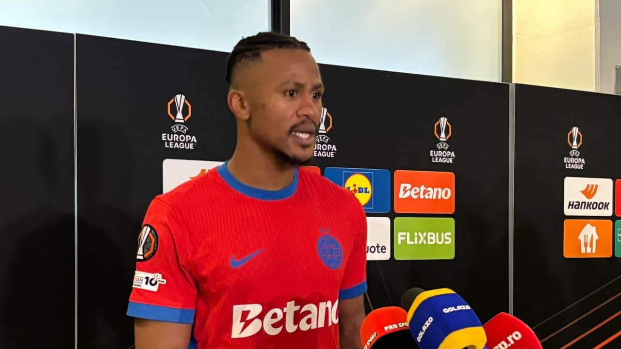 Pericol pentru Ngezana să rateze Cupa Africii?! Cum a apărut fundașul FCSB-ului după victoria cu Feyenoord