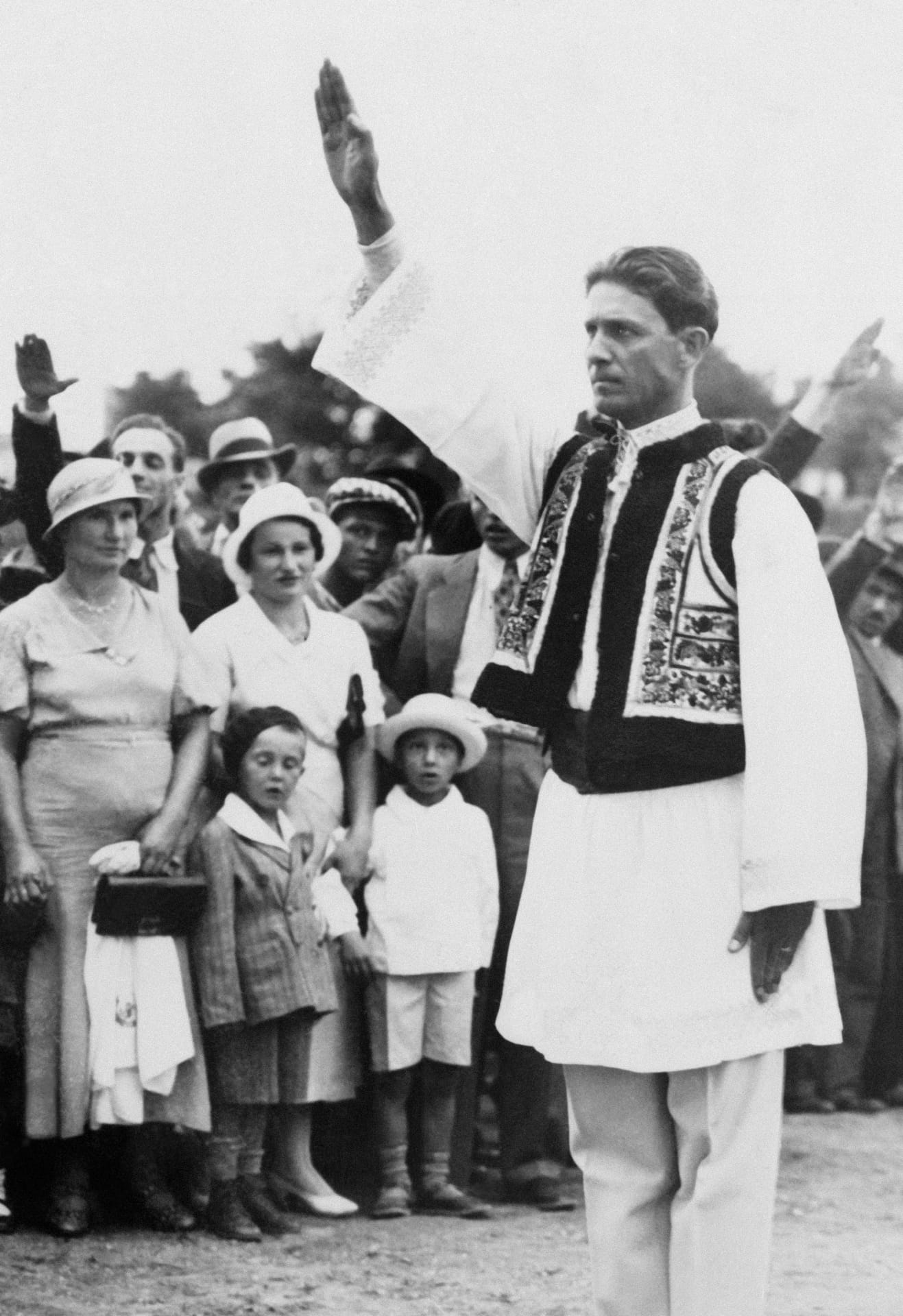 Corneliu Zelea Codreanu, liderul legionarilor. FOTO: Getty Images