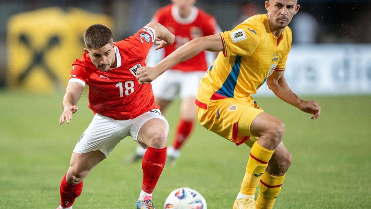 România a pierdut cu Austria, în al treilea meci din preliminariile Cupei Mondiale 2026