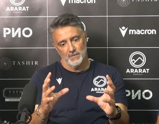 Antrenorul lui Ararat-Armenia a văzut-o pe U Cluj și a spus care sunt șansele de calificare la returul de la Sibiu
