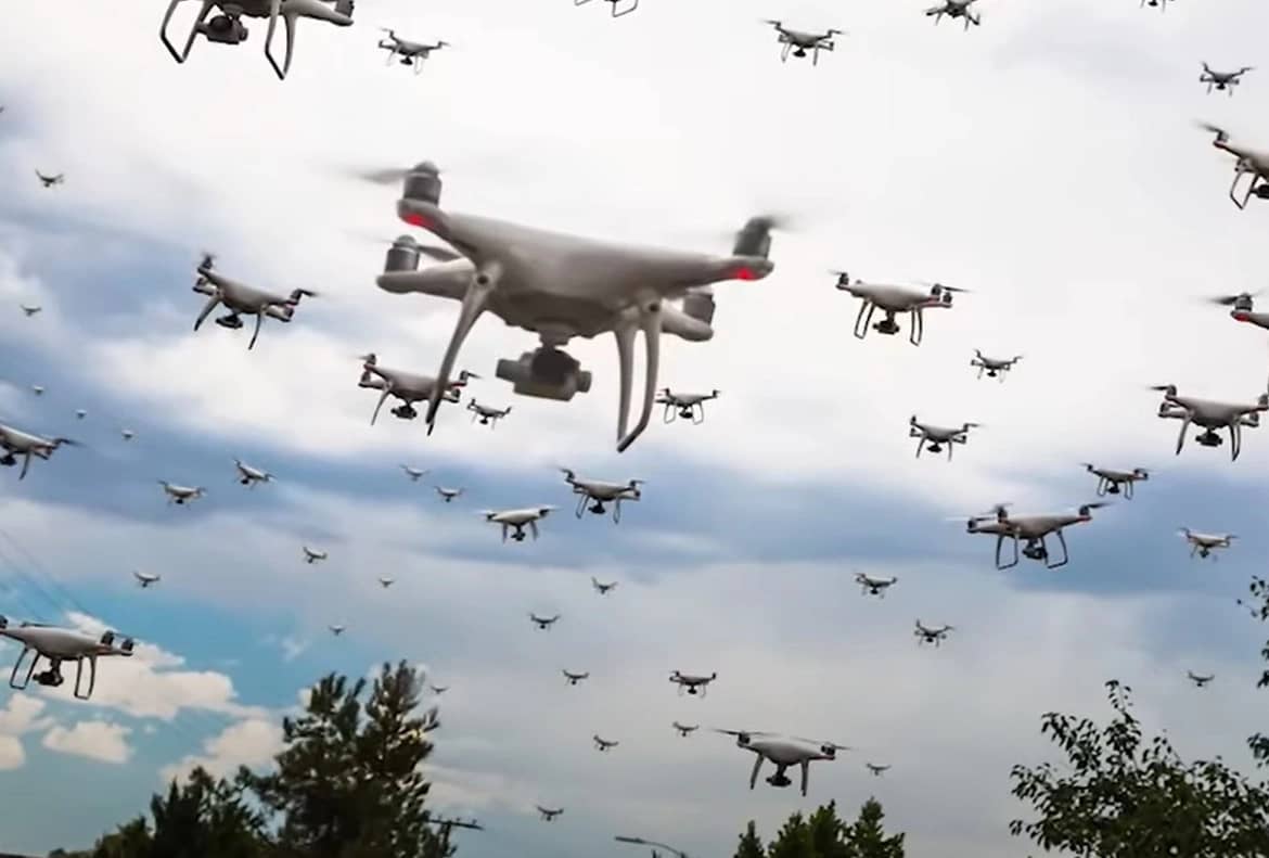 Amenințarea dronelor în Europa