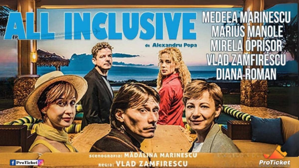 De la Caragiale la comedie de autor contemporan, O noapte furtunoasă și All Inclusive, pe scena TNB la final de iunie