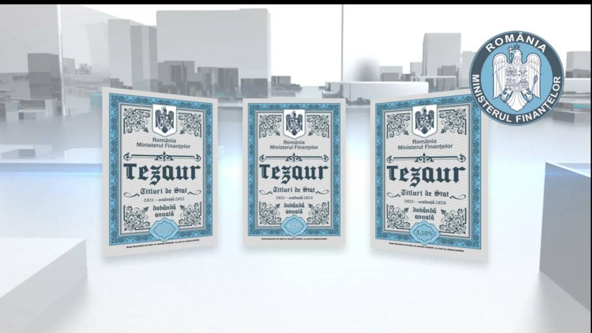 Ministerul Finanţelor lansează o nouă ediţie Tezaur, cu dobânzi de până la 7,90%