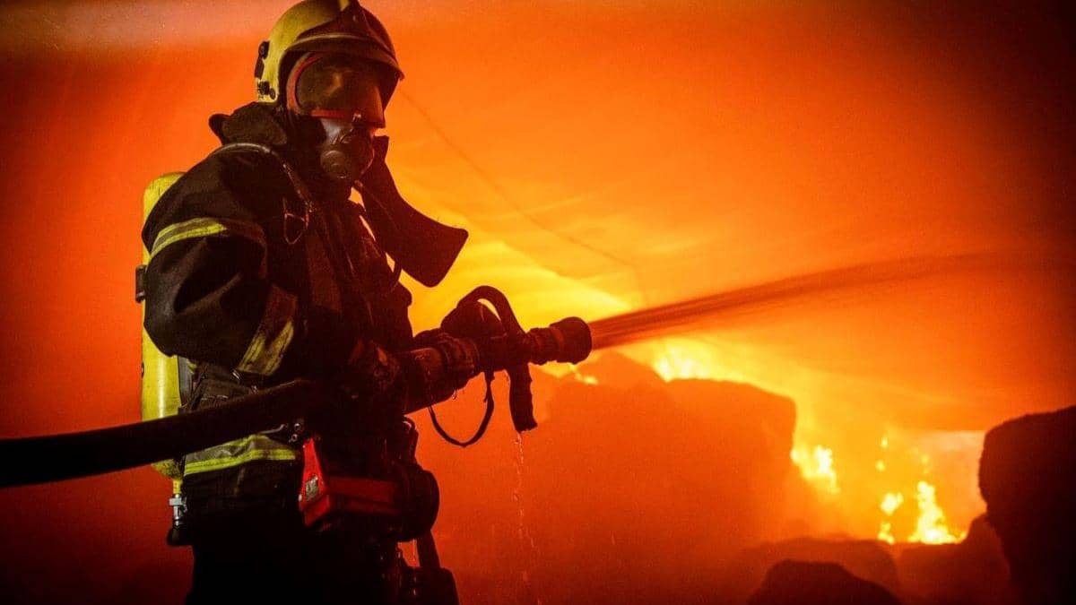 Incendiu uriaș la un adăpost de animale din localitatea Lupeni