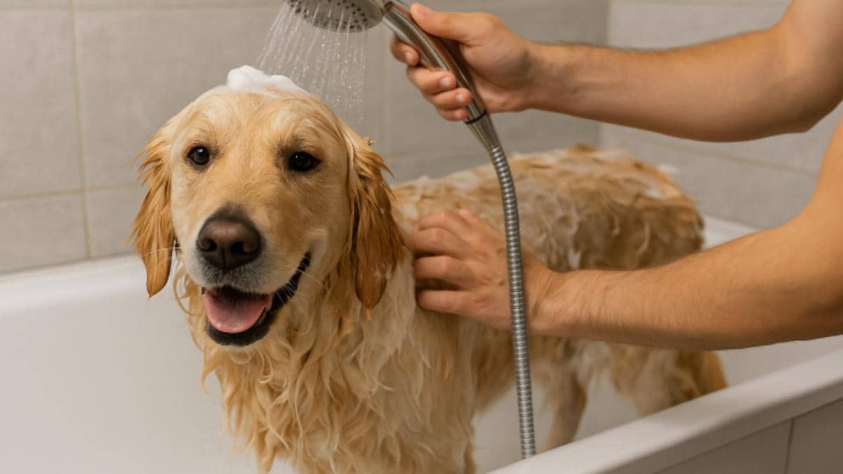Cât de des trebuie să-i faci baie câinelui tău? Ce spun experții veterinari