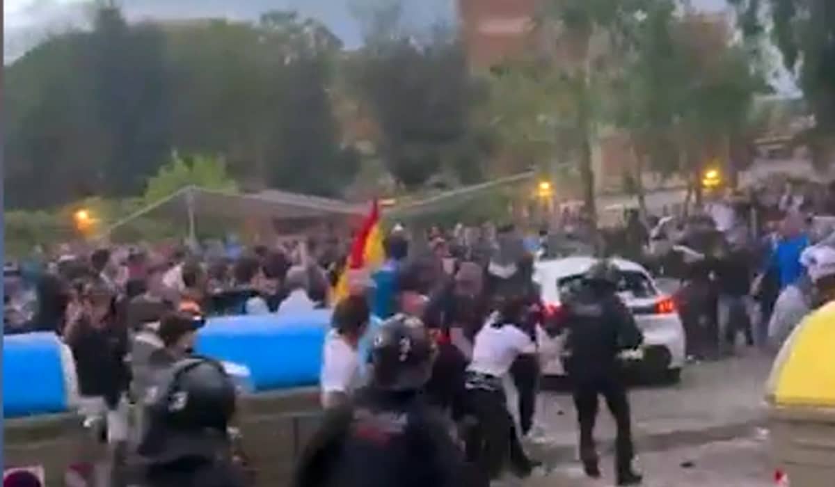 Scene șocante, înainte de Espanyol
