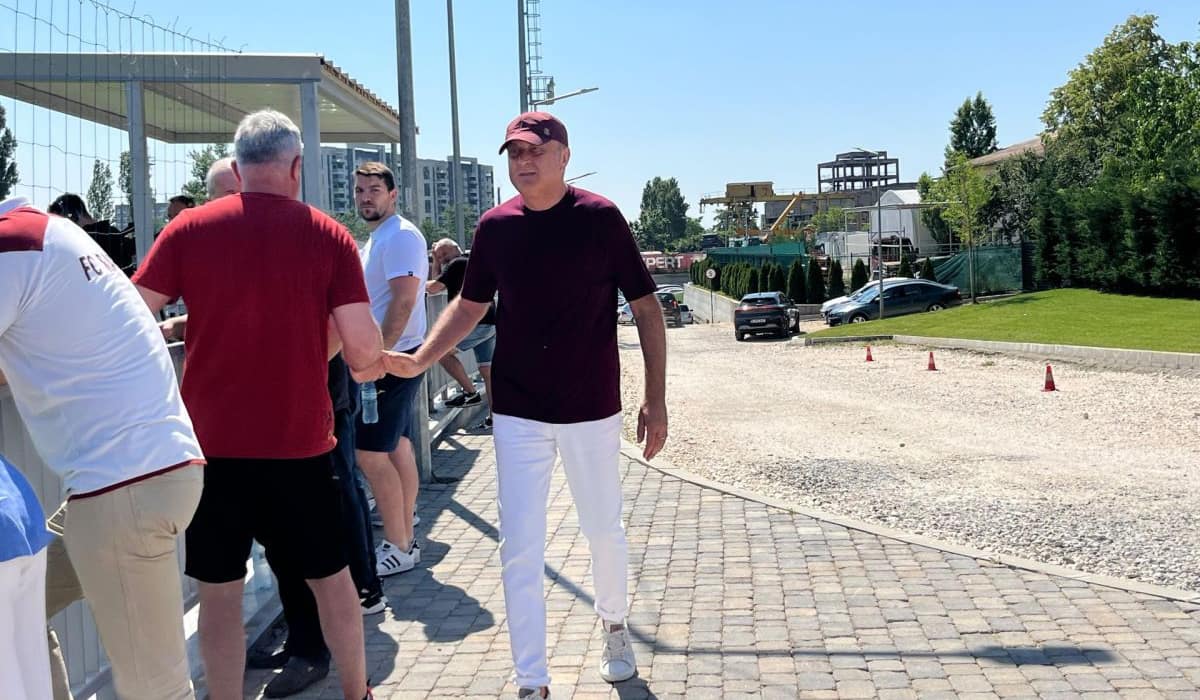 Dan Șucu, prezent la finala Supercupei României U16 între Rapid și U Cluj