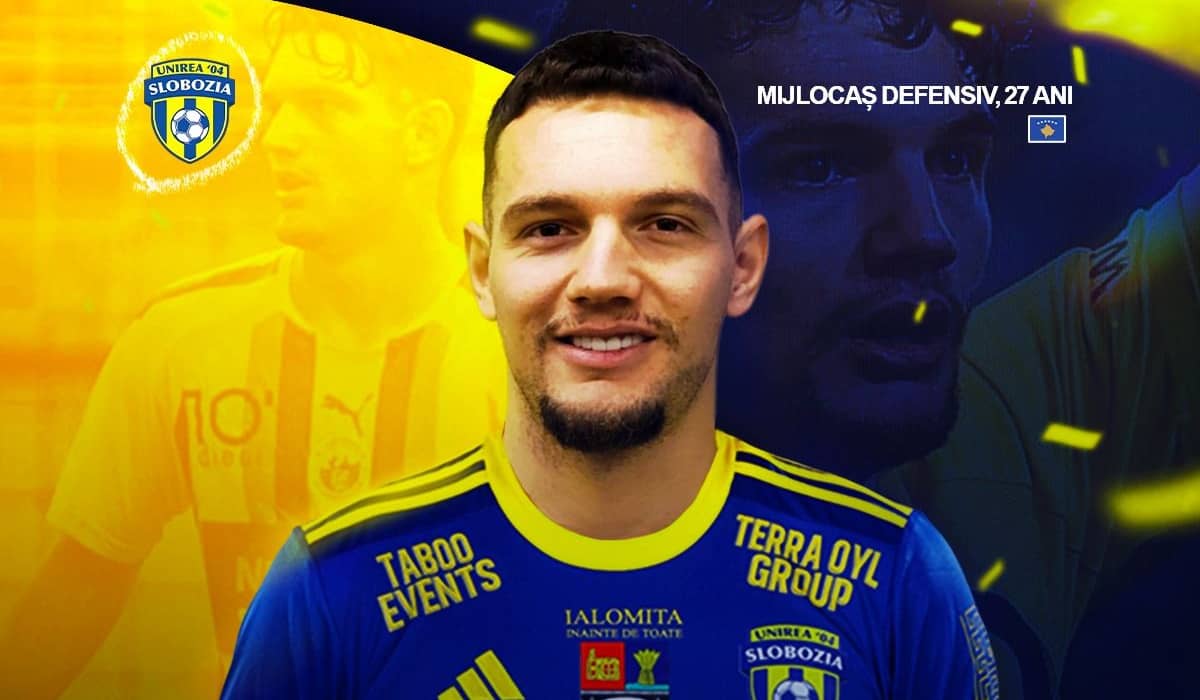 Încă un kosovar în SuperLiga. Fotbalistul transferat de Unirea Slobozia