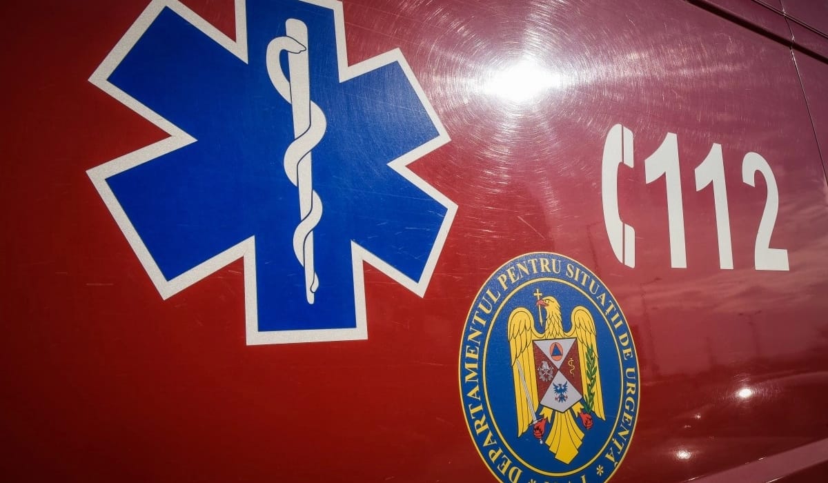 Accident pe un drum județean din Sibiu: persoană resuscitată