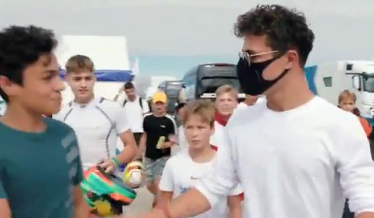 „Ne vedem în 5 ani!” » În 2021 îi făcea o promisiune lui Lando Norris, acum se pregătește pentru debutul în Formula 1!
