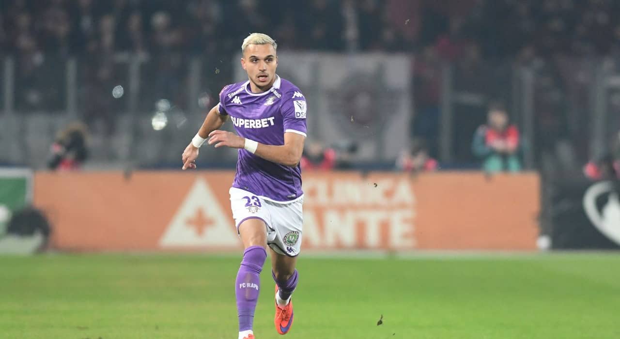 „Glezna lui Cristi Manea!” Cum arată piciorul fotbalistului de la Rapid după ce a fost călcat de Van der Werff
