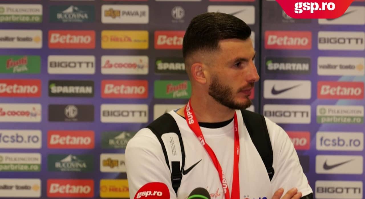 Mihai Popescu, la finalul partidei dintre FCSB și Univ. Craiova: „Așteptăm Barcelona și orice echipă mare”