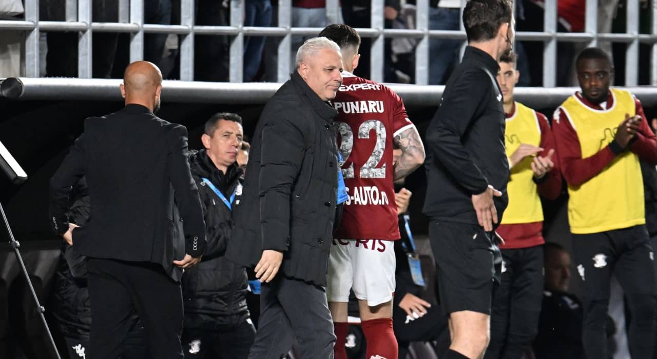 Tensiune uriașă în Giulești! Lui Marius Șumudică i s-a făcut rău după umilința cu CFR: ”Nu se simte bine din cauza scandărilor! Nu mai poate antrena”