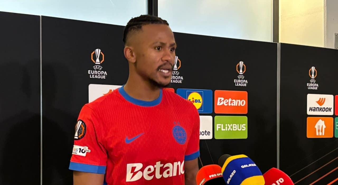 Pericol pentru Ngezana să rateze Cupa Africii?! Cum a apărut fundașul FCSB-ului după victoria cu Feyenoord