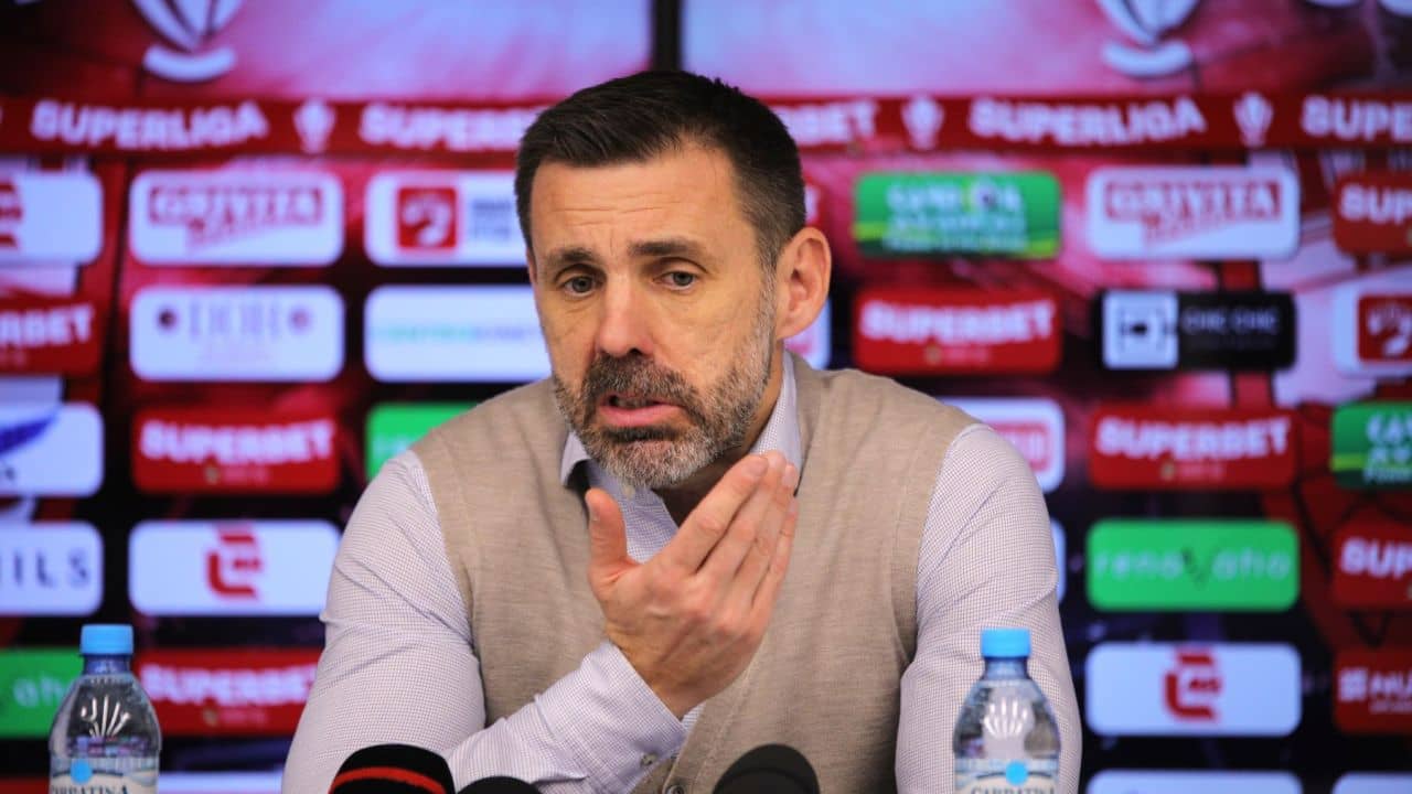 Remarcatul lui Zeljko Kopic după egalul cu Rapid: „Foarte bun!”