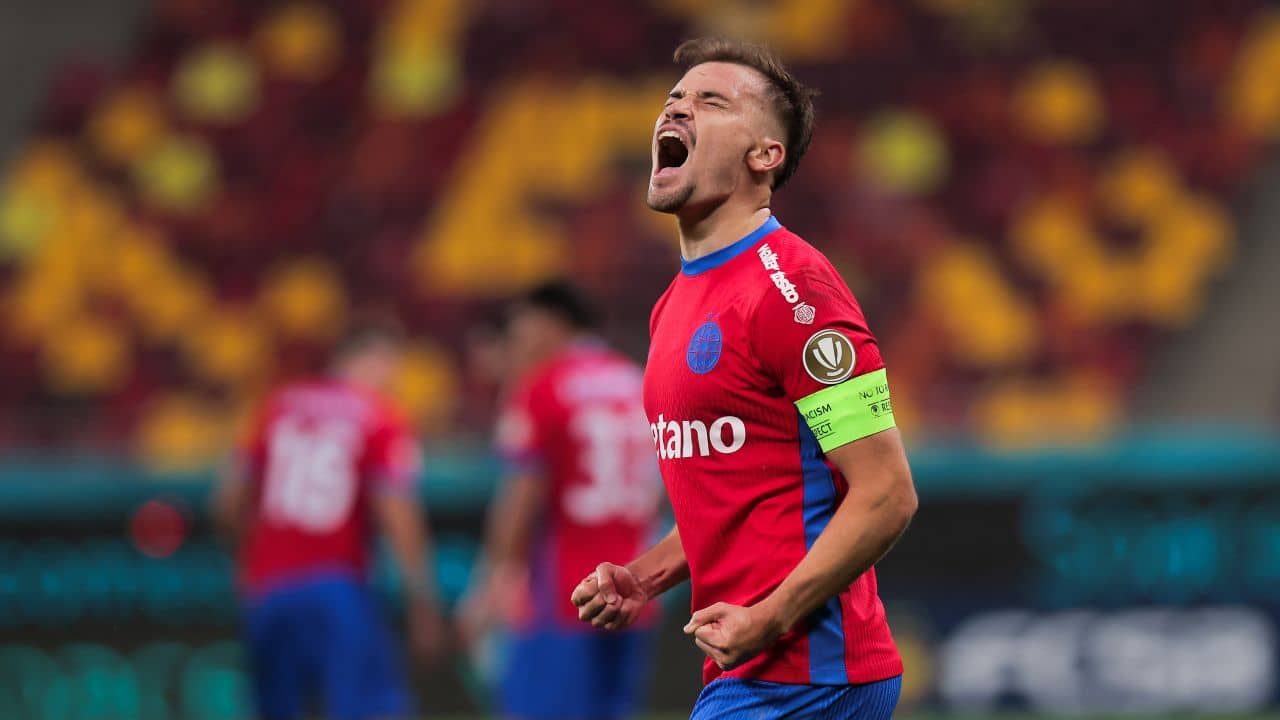 Darius Olaru, declarația serii după victoria lui FCSB din Europa League: „Trei puncte!”