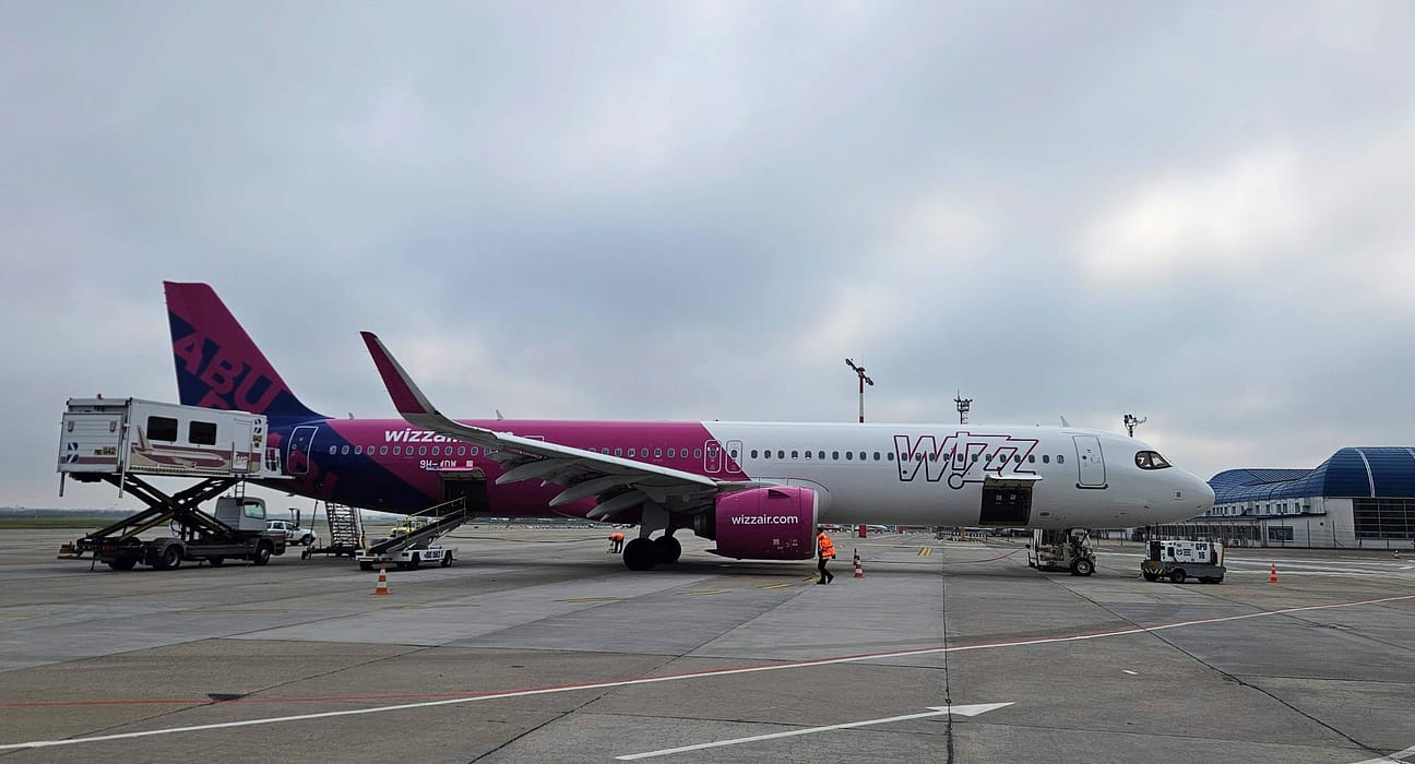 Wizz Air anunță curse noi de pe aeroportul București Băneasa