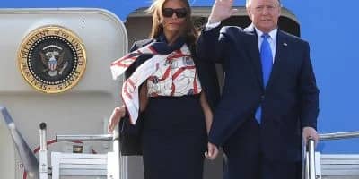 Melani și DOnald Trump/FOTO:Arhiva