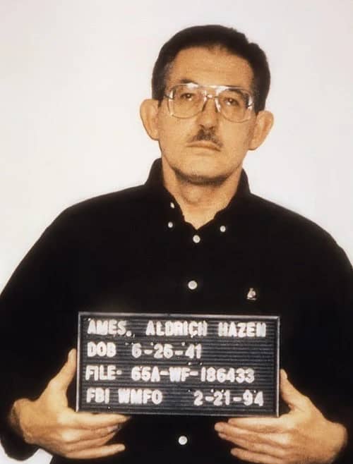 Aldrich Ames.  Sursa FBI