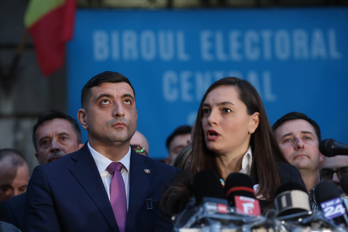 Anamaria Gavrilă este o susținătoare vocală a lui Simion. FOTO: Inquam Photos 