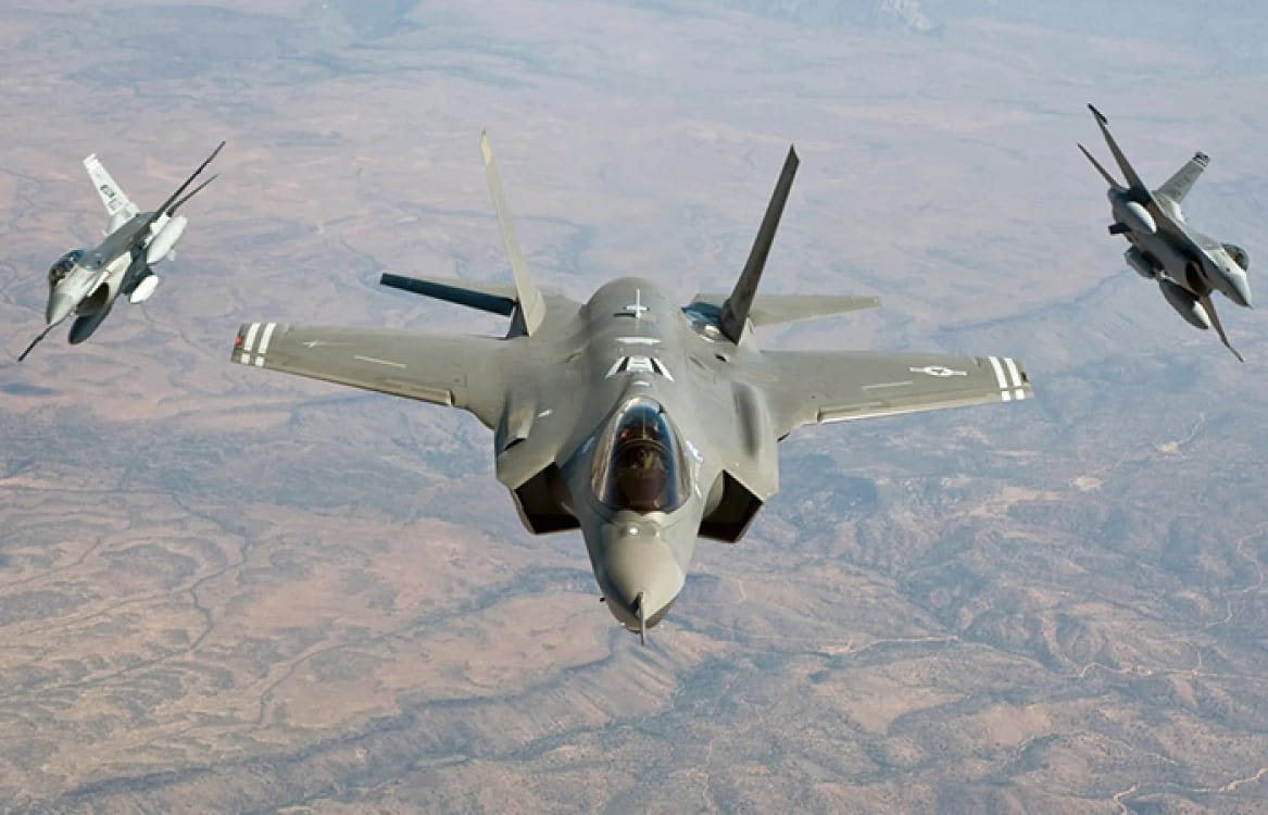 Avioane de luptă de generația a cincea,  F 35/ FOTO:Arhiva