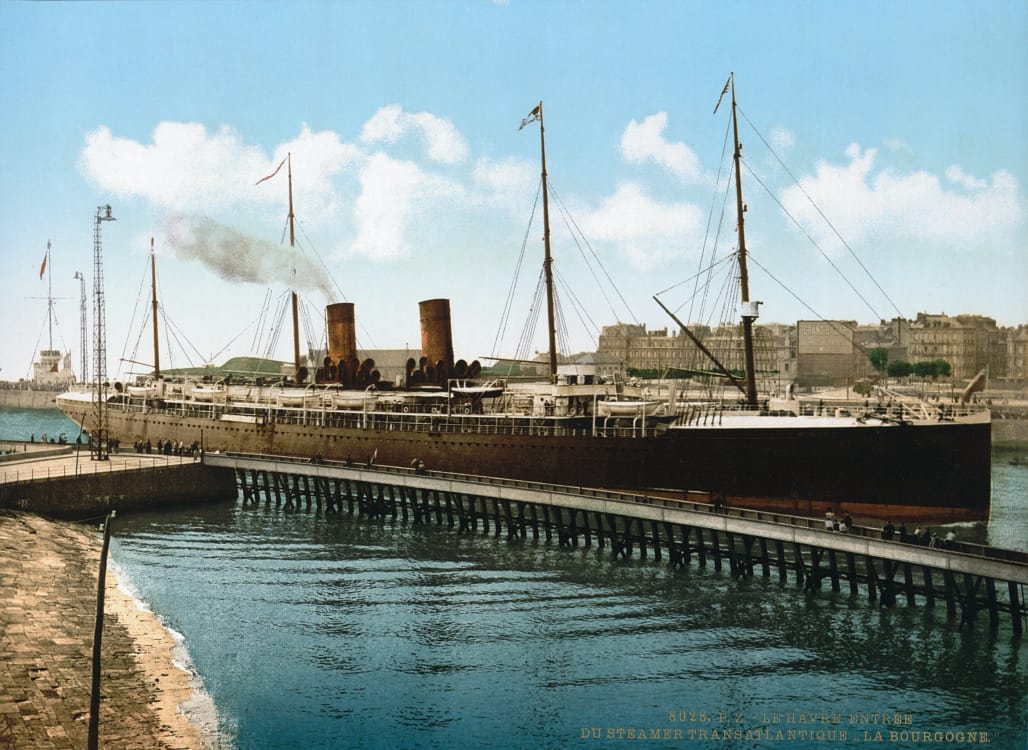 Transatlanticul „La Burgogne” FOTO wikipedia