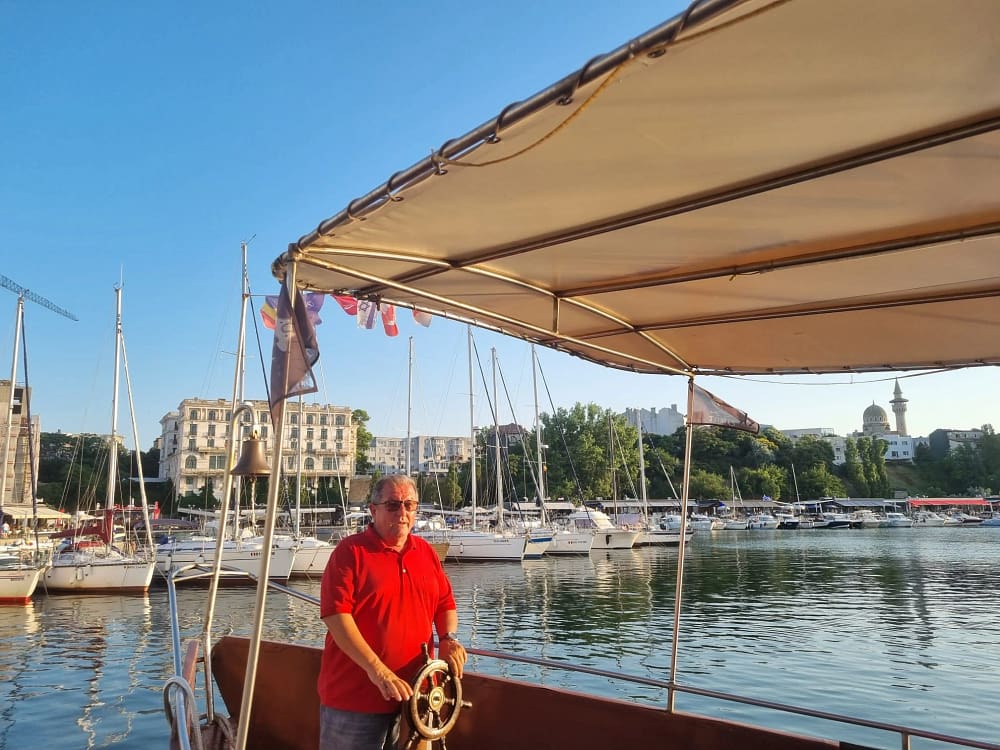 Mihai Buștiuc, la cârma navei Tomis