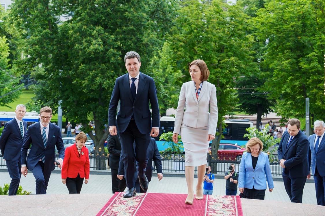Cei doi șefi de stat au discutat deja modul în care România poate ajuta FOTO Presidency