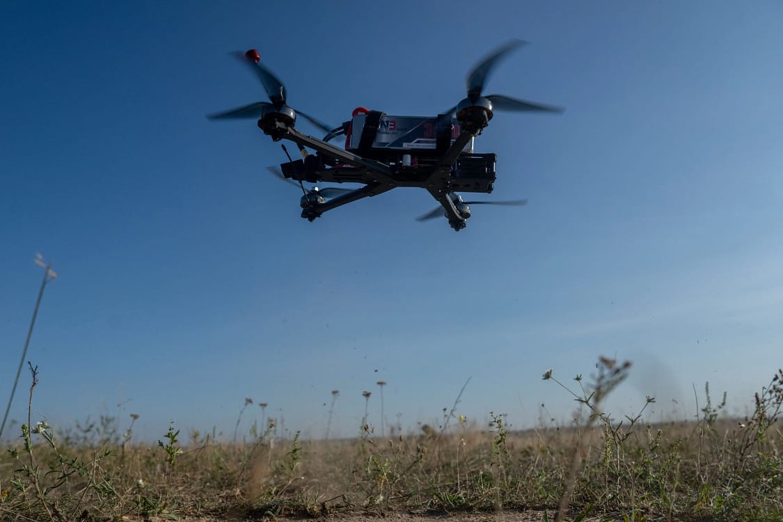 O dronă a pătruns sâmbătă seară în spațiul aerian al României. FOTO: Profimedia