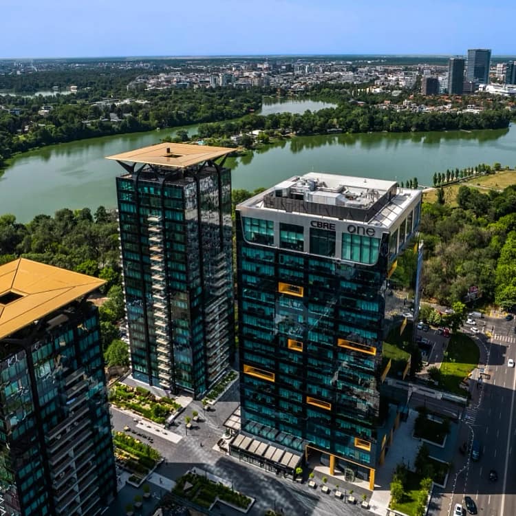 Cea mai scumpă clădire de birouri din România FOTO: FB